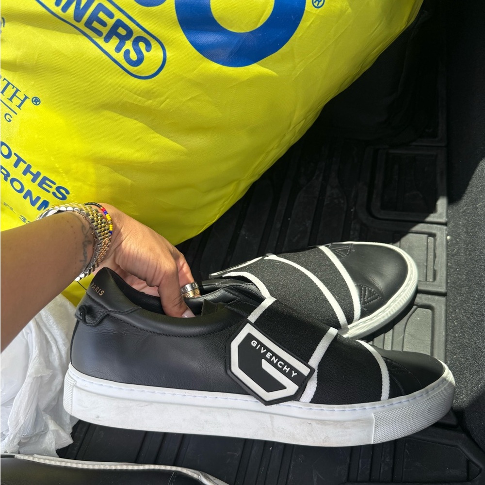 Givenchy Monochrome Slip-On Sneakers